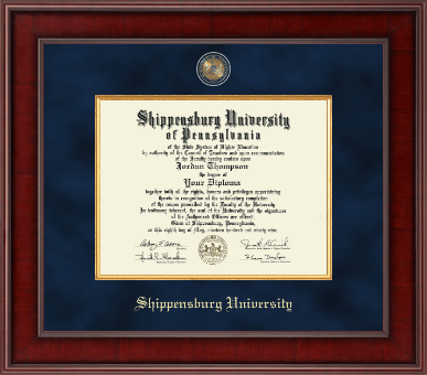 Shippensburg University diploma frame - Presidential Masterpiece Diploma Frame in Jefferson