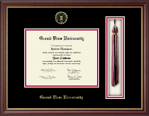 Grand View University diploma frame - Tassel Edition Diploma Frame in Newport