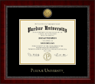Purdue University diploma frame - Gold Engraved Medallion Diploma Frame in Sutton