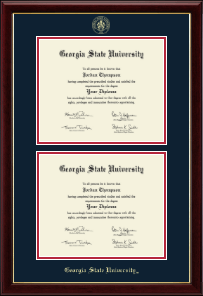 Double Diploma Frame