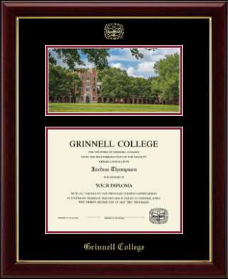 Grinnell College diploma frame - Campus Scene Edition Diploma Frame in Gallery