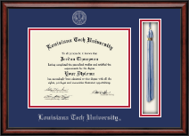 Louisiana Tech University diploma frame - Tassel & Cord Diploma Frame in Southport