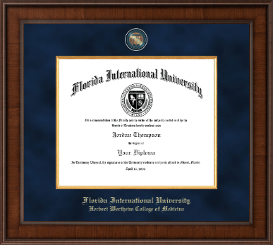 Florida International University diploma frame - Presidential Masterpiece Diploma Frame in Madison
