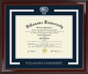 Villanova University Spirit Medallion Diploma Frame in Encore