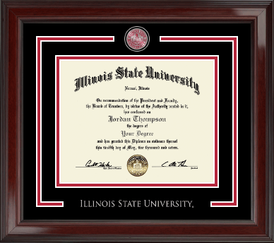 Illinois State University diploma frame - Showcase Edition Diploma Frame in Encore