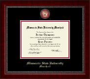 Minnesota State University Moorhead diploma frame - Masterpiece Medallion Diploma Frame in Sutton