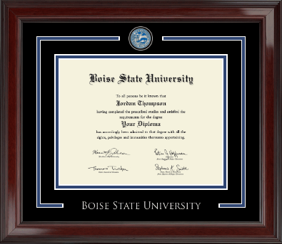 Boise State University diploma frame - Showcase Edition Diploma Frame in Encore