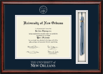 University of New Orleans Tassel Edition Diploma Frame in Southport
