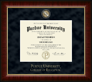 Purdue University Regal Edition Diploma Frame in Murano