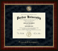 Purdue University diploma frame - Regal Edition Diploma Frame in Murano
