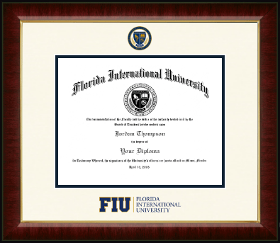 Florida International University diploma frame - Dimensions Diploma Frame in Murano