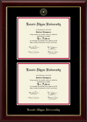 Lenoir-Rhyne University Double Diploma Frame in Gallery
