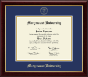 Marymount University Gold Embossed Diploma Frame in Gallery