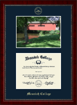 Messiah College diploma frame - Campus Scene Diploma Frame in Sutton