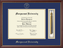 Marymount University Tassel Edition Diploma Frame in Newport