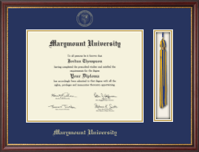Tassel & Cord Diploma Frame