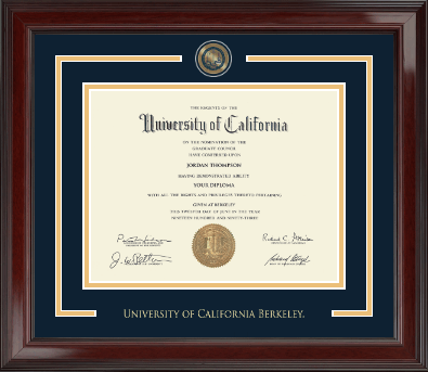 University of California Berkeley diploma frame - Showcase Edition Diploma Frame in Encore