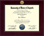 University of Maine at Augusta diploma frame - Century Gold Engraved Diploma Frame in Cordova