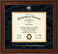 University of Colorado Anschutz Medical Campus Presidential Masterpiece Diploma Frame in Madison
