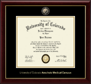 University of Colorado Anschutz Medical Campus Masterpiece Medallion Diploma Frame in Gallery