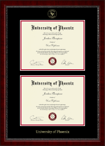 Double Diploma Frame