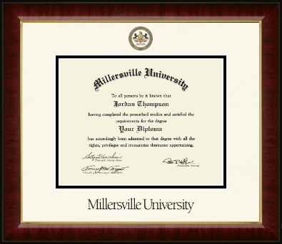 Millersville University of Pennsylvania diploma frame - Dimensions Diploma Frame in Murano