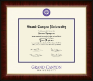 Grand Canyon University Dimensions Diploma Frame in Murano