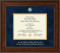 South Dakota State University Presidential Masterpiece Diploma Frame in Madison
