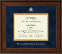 South Dakota State University Presidential Masterpiece Diploma Frame in Madison