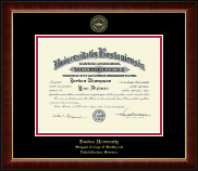 Boston University diploma frame - Gold Embossed Diploma Frame in Murano
