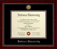 Indiana University Southeast Gold Engraved Medallion Diploma Frame in Sutton