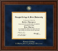 Georgia College & State University diploma frame - Presidential Masterpiece Diploma Frame in Madison