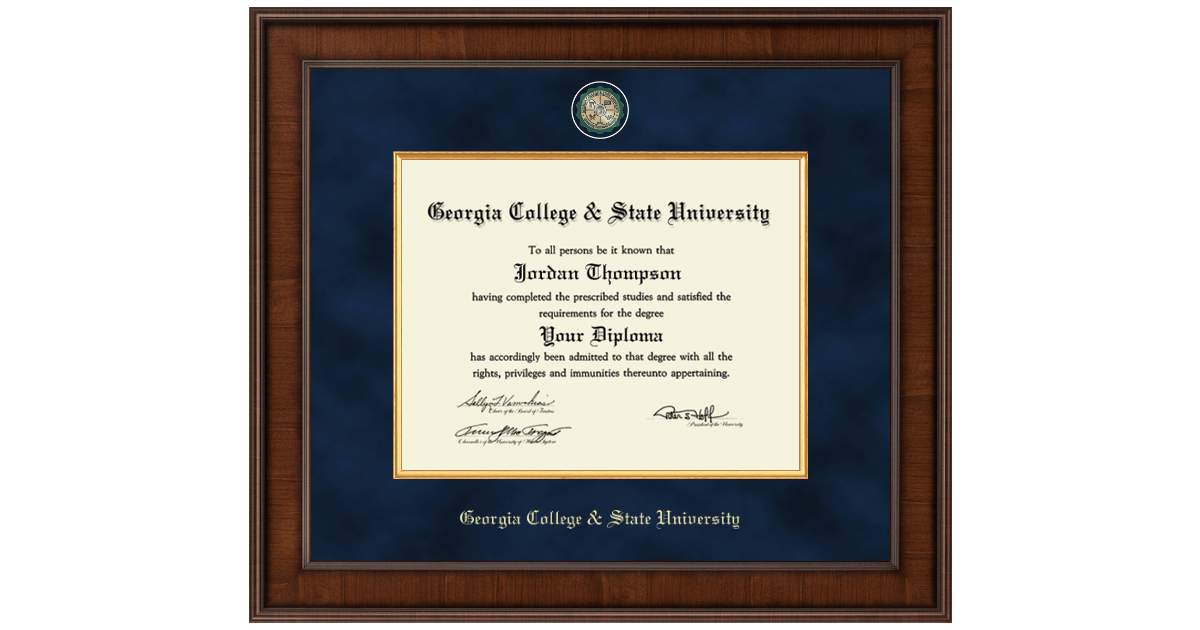 Presidential Masterpiece Diploma Frame in Madison College