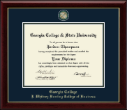 Georgia College & State University diploma frame - Masterpiece Medallion Diploma Frame in Gallery