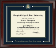 Georgia College & State University diploma frame - Showcase Edition Diploma Frame in Encore