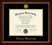 Towson University Masterpiece Medallion Diploma Frame in Murano