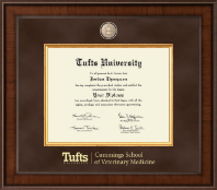Tufts University diploma frame - Presidential Masterpiece Diploma Frame in Madison