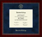 Juniata College Gold Embossed Diploma Frame in Sutton