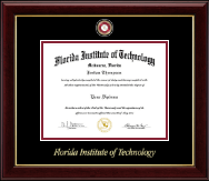 Florida Institute of Technology diploma frame - Masterpiece Medallion Diploma Frame in Gallery