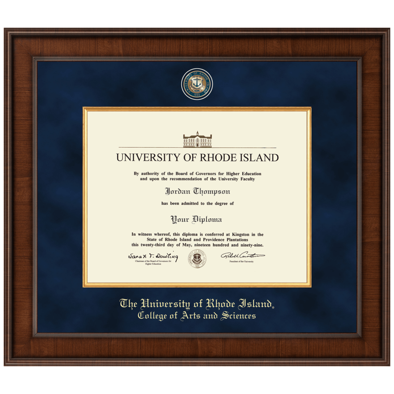 Presidential Masterpiece Diploma Frame in Madison The University of