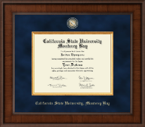 California State University Monterey Bay Presidential Masterpiece Diploma Frame in Madison
