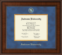 Andrews University diploma frame - Presidential Masterpiece Diploma Frame in Madison