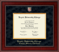 Loyola University Chicago Presidential Masterpiece Diploma Frame in Jefferson