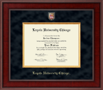 Loyola University Chicago Presidential Masterpiece Diploma Frame in Jefferson
