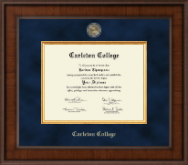 Carleton College Presidential Masterpiece Diploma Frame in Madison