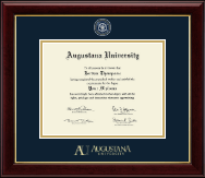 Augustana University Masterpiece Medallion Diploma Frame in Gallery