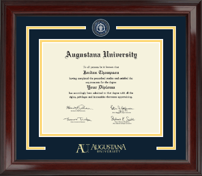 Augustana University diploma frame - Showcase Edition Diploma Frame in Encore