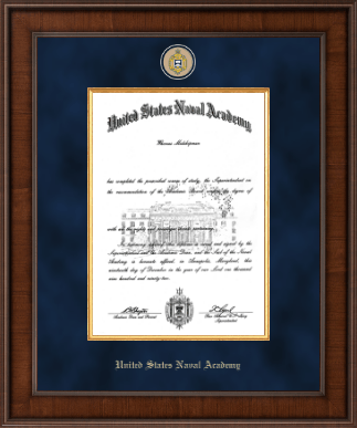 United States Naval Academy diploma frame - Presidential Masterpiece Diploma Frame in Madison