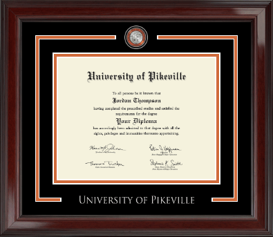 University of Pikeville diploma frame - Showcase Edition Diploma Frame in Encore