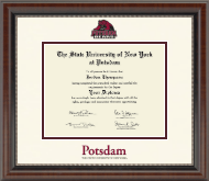 State University of New York at Potsdam Dimensions Diploma Frame in Chateau